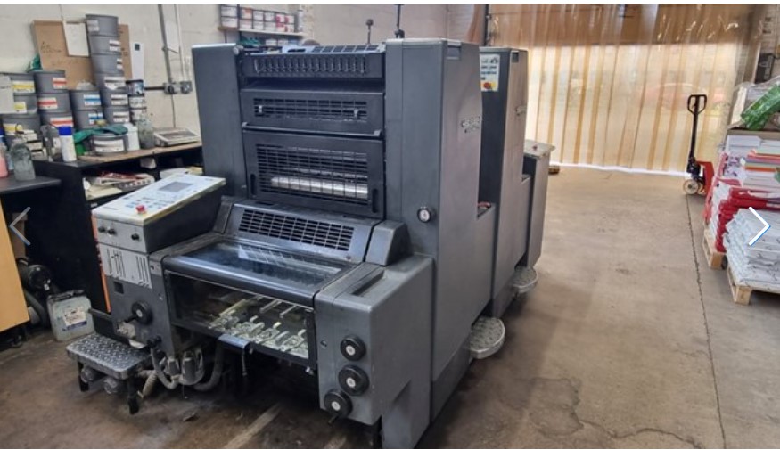 Used printing machinery